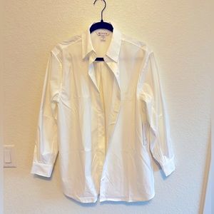 Oversized Poplin Top